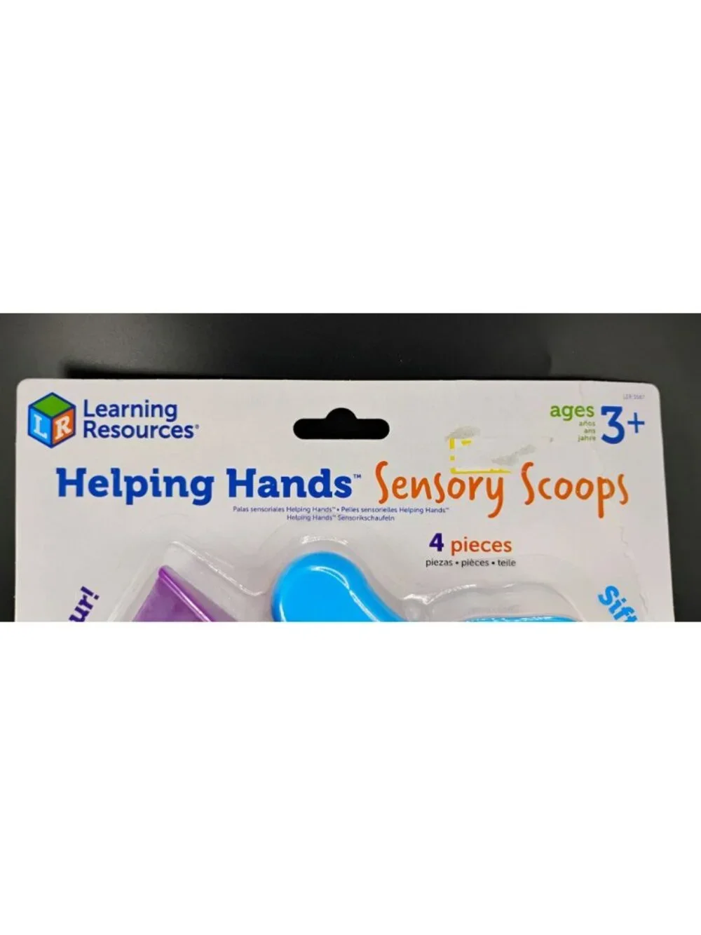 Helping Hands Sensory Scoops Kids Educational Toy Ages 3+ 4-Piece